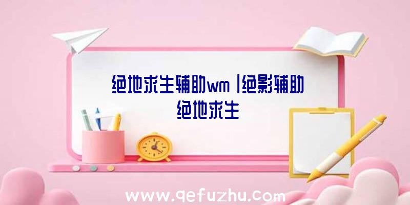 「绝地求生辅助wm」|绝影辅助